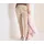 Cecil Mid Waist Slim Leg Hose Beige L