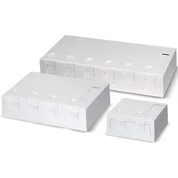 Dätwyler IT Infra AP Dose für 2x Keyst.Modul 418035