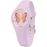 ICE-Watch - ICE fantasia Butterfly lilac - Lila Mädchenuhr mit Plastikarmband - 021952 (Extra small)