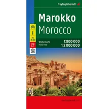 Freytag-Berndt und ARTARIA Marokko, Autokarte 1:800.000 - 1:2.000.000, freytag & berndt