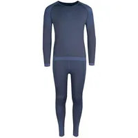 TROLLKIDS Hemsedal Funktionsunterwäsche-set - Navy - 140 cm