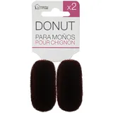 FORNOR 15656 Dutt-Donut x 2 Durchmesser 5,5 cm