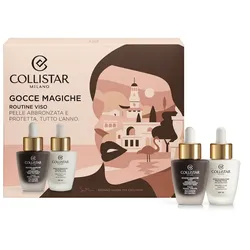 Collistar Detergenza Magic Drops Face Routine Gesichtspflegesets  