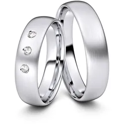Trauringe Riesa 585er Weiflgold - 3562