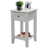 Hti-Living Beistelltisch Lara Weiß