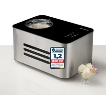 sommertal Eismaschine 3-in-1 Schwarz 1,5l