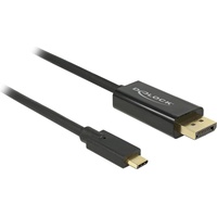 DeLock USB-C [Stecker] auf DisplayPort [Stecker] Adapterkabel, 3m (85257)