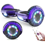 GeekMe Hoverboards für Kinder, 16,5 cm, Hoverboards mit Bluetooth-Lautsprecher, schöne LED-Lichter, Geschenk für Kinder und Jugendliche