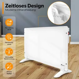 TRESKO Infrarotheizung TIFRZ-001  600 W