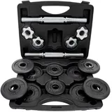 ScSPORTS ScSPORTS® Kurzhanteln Kurzhantel Set 15 kg Hantelscheiben Hantelset mit Koffer
