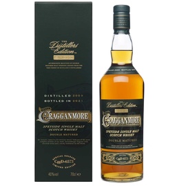 Cragganmore Distillers Edition 2021 Double Matured 2009 40% Vol. 0,7l in Geschenkbox
