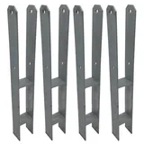 Buri Zaunpfosten 71 x 600 mm Feuerverzinkt