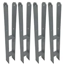 Buri Zaunpfosten 71 x 600 mm Feuerverzinkt