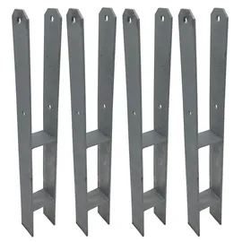 Buri Zaunpfosten 71 x 600 mm Feuerverzinkt