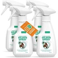 Silberkraft Milbenspray Hunde & Katzen 4x250 ml Spray