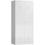 Steelboxx Mehrzweckschrank 80 x 180 x 50 cm Weiß