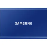 Samsung Portable SSD T7, 1000 GB, USB Typ-C, 3.2 Gen 2 (3.1 Gen 2), 1050 MB/s, Passwortschutz, Blau