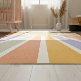 KADIMA DESIGN Kinderteppich Waschbar Strapazierfähig OEKO-TEX | Gr.: 80 x 120 cm