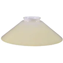 H4L Schusterschirm Beige Ø 200mm Lampenglas Ersatzglas Schusterglas Opalglas E27 Vestaschirm