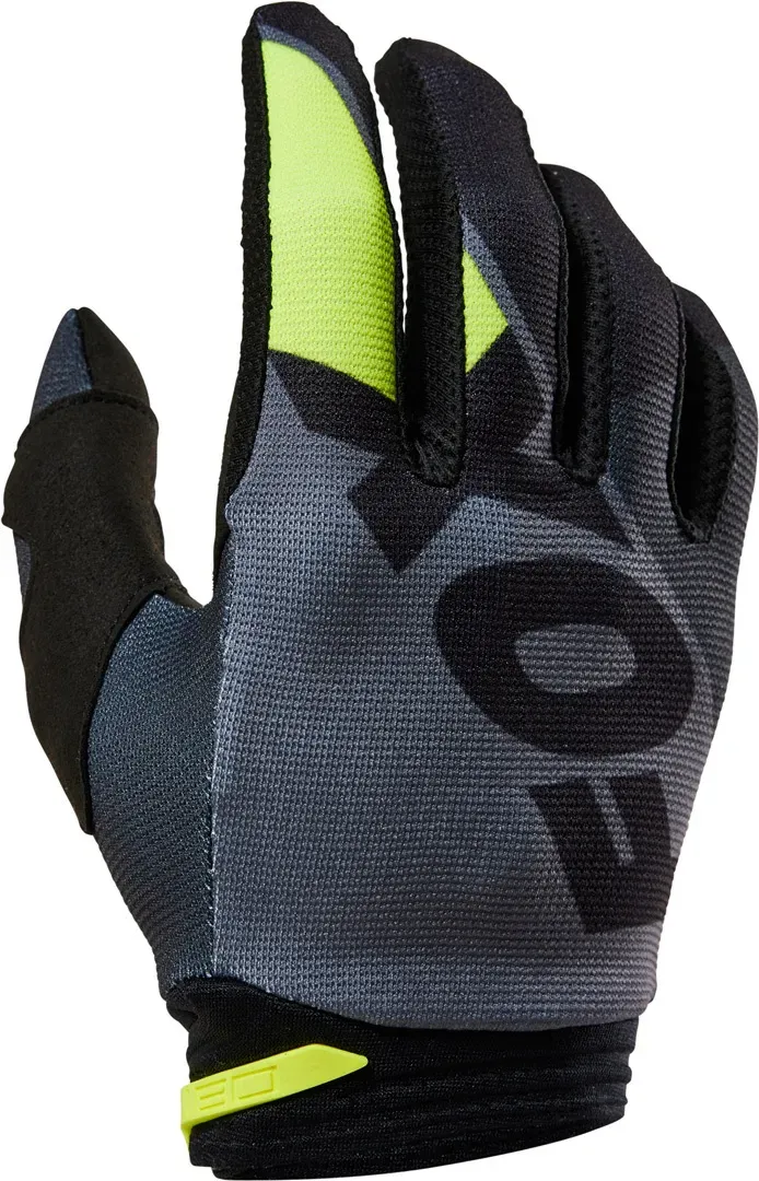 FOX 180 Xpozr Motocross Handschuhe, schwarz-gelb, Größe 2XL für Männer