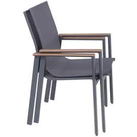 Garden Pleasure Rana/Silea Set 7-tlg. Dunkelgrau/Grau
