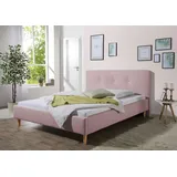 MAINTAL Polsterbett Lonepine 113 x 208 cm Buche natur rosa