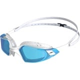 Speedo Aquapulse Pro Schwimmbrille, Pool/Weiß/Blau, Einheitsgröße