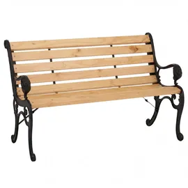 Proregal Gartenbank 80 x 132 x 35 cm Natur