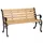 Proregal Gartenbank 80 x 132 x 35 cm Natur
