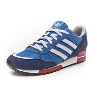 Adidas Originals Herren-ZX 750 Schuhe (43 1/3, blau / rot / weiß) - 43 1/3 EU