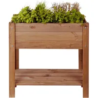  Hochbeet Ablage Pflanz Kasten H=78 cm Holz Blumen Beet