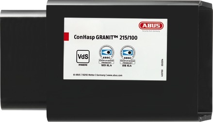 ABUS Containerschloss ConHasp Granit 215/100 + 37/55HB100 gleichschließend