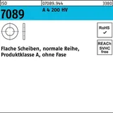 Industrial Quality Supplies ISO 7089 A 4 200 Flache Scheiben, normale Reihe HV 30 (31 x 56 x 4 ) A 4 K