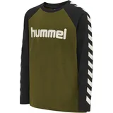 hummel hmlBOYS Langarmshirt Jungen 6086 dark olive 116