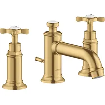Hansgrohe Montreux 3-Loch Waschtischarmatur Brushed Gold Optic