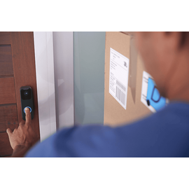 Amazon Blink Video Doorbell + Sync Module 2 - Zwei-Wege-Audio, HD-Video, weiß