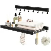 Seedwave Wand Wäscheständer Ausziehbar, 60 cm Breit Wäscheständer aus