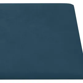 vidaXL Wandkopfteilen 12 pcs Blau Samt