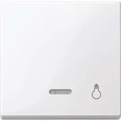 Merten Wippe Kontr.Fenster aws/gl Aufdruck Licht 435925