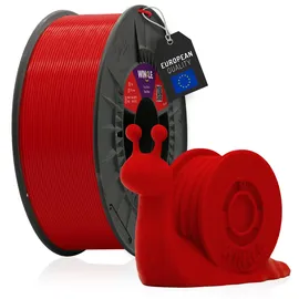 winkle feed your printer WINKLE PLA HD Filament 1.75mm Teufel Rot, 300g Spule, 3D Drucker Filament