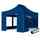 TOOLPORT Faltpavillon 3 x 4,5 m inkl. 4 Seitenteile blau 582594