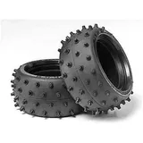 TAMIYA 300053059 Buggy-Reifen Stud Spike 38mm breit, Small, Hellbraun