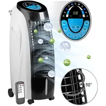 Sichler Haushaltsgeräte 3in1-Luftkühler, Luftbefeuchter und Ionisator, 15 l, 130 W, 800 ml/h