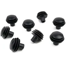 Sportime Abdeckkappen-Set für Kickerstangen, 13 mm