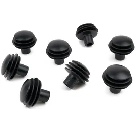 Sportime Abdeckkappen-Set für Kickerstangen, 13 mm