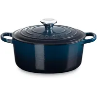 Le Creuset Signature Bräter 24 cm rund nuit