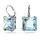 Swarovski Ohrhänger Millenia blau 5619472 Metall