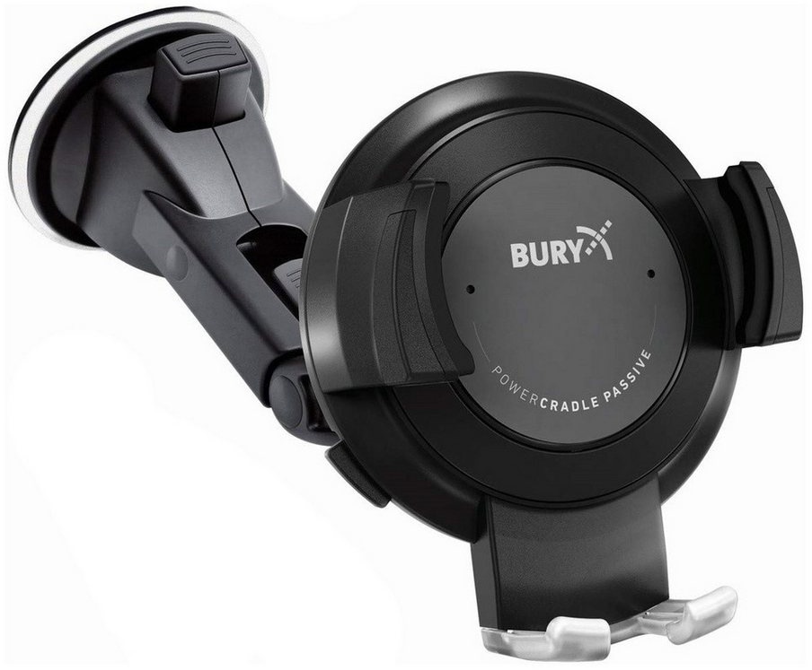 Bury PowerWindow universeller Passivhalter für Smartphone mit Saugnapf Handy-Halterung, (für zahlreiche Geräte)
