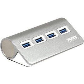 PORT DESIGNS USB 3.0 - 4 PORTS Schwarz