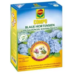 Compo Blaue Hortensien Dünger, Wasserlöslich, Aktivierung des Blaufarbstoffs, 800 g, 12536